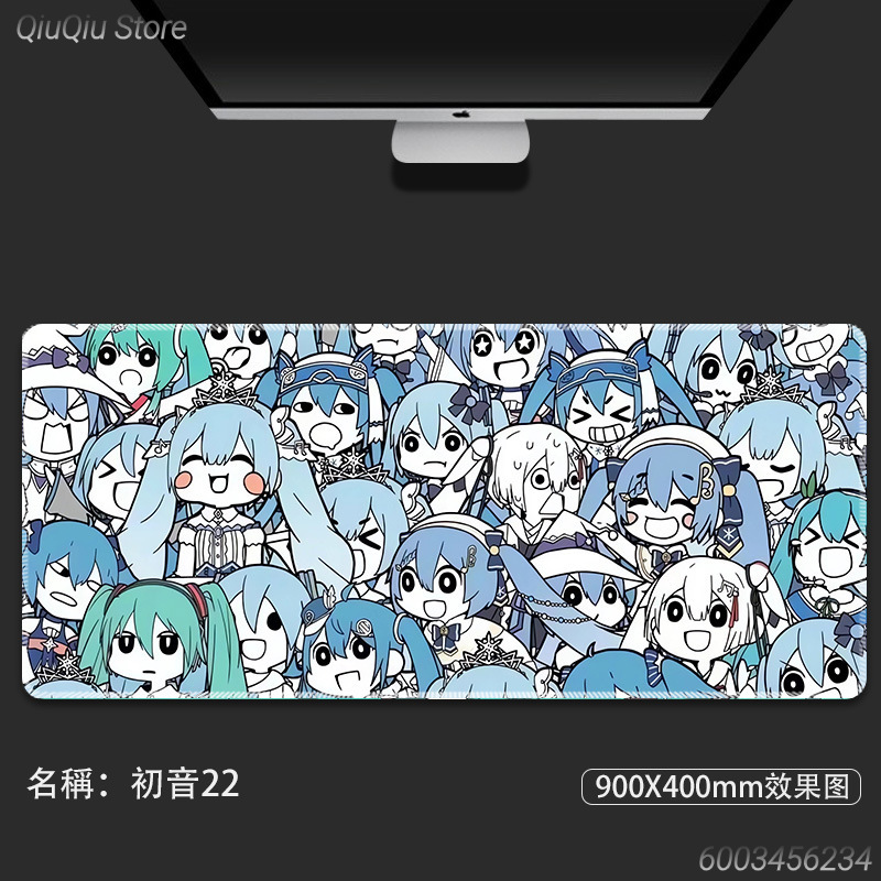 Pc Gaming Hatsune Miku - Tapis de souris de jeu Hatsune