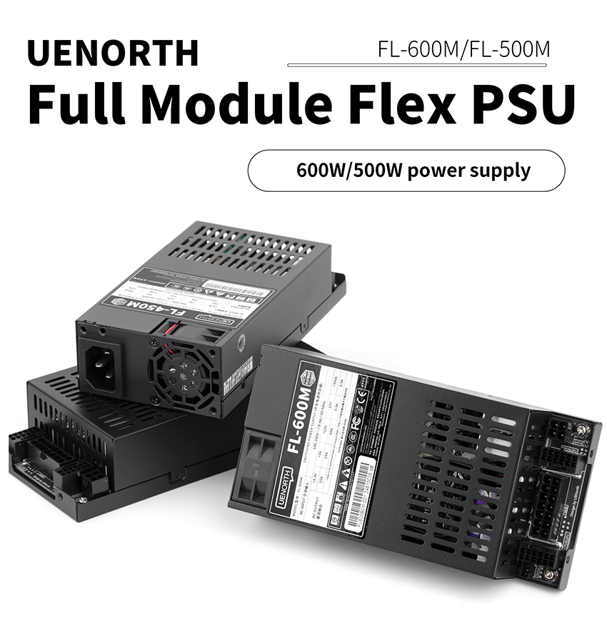 Atx Power Supply - Alimentation électrique Flex-ATX FL-600M/FL-500M 600W/500W NAS/ITX/SFF