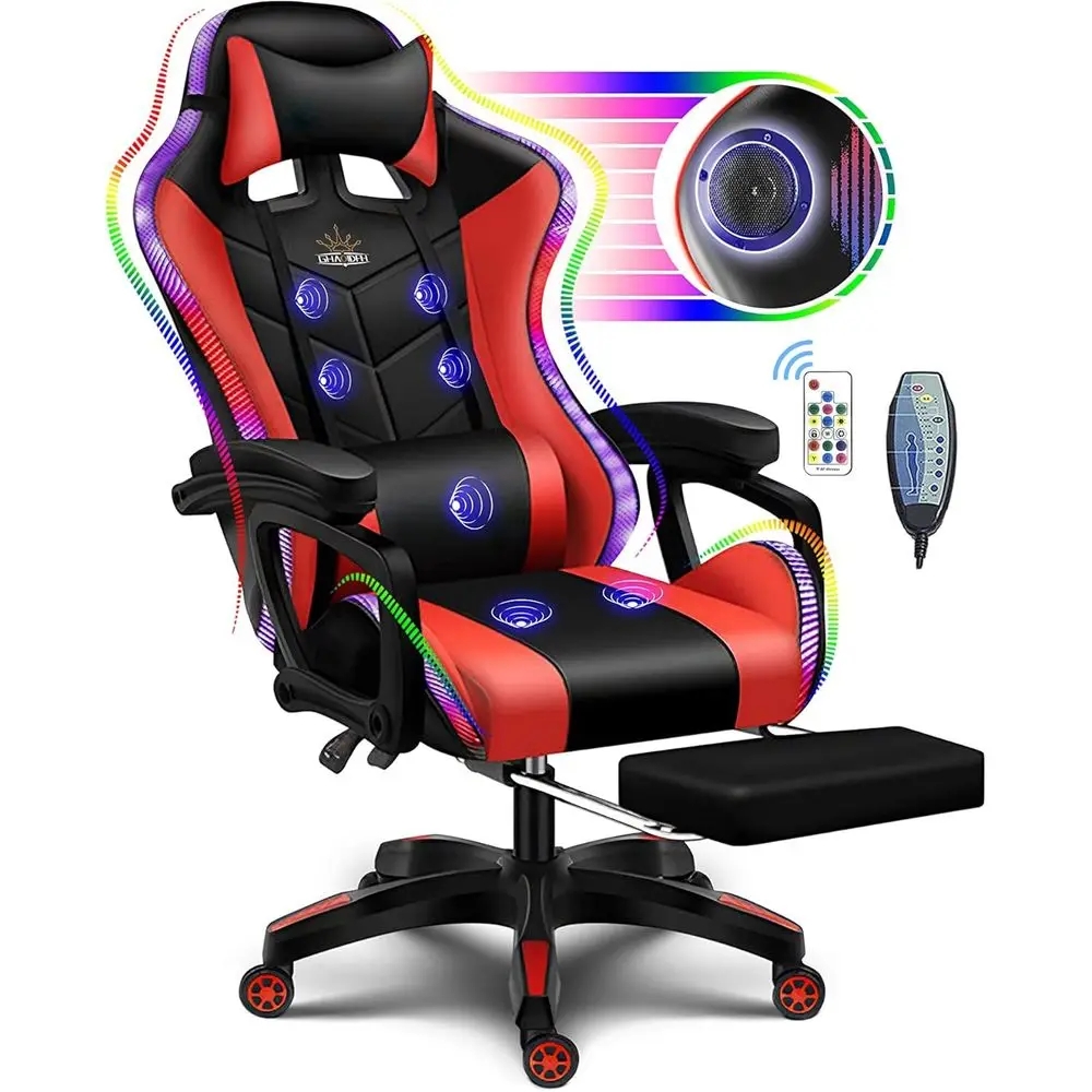 Gaming Speaker - Chaise de jeu ergonomique à dossier