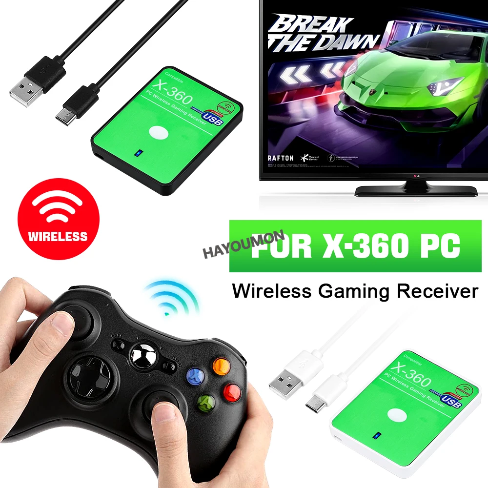 Pc Gaming Xbox - Nouveau récepteur de jeu sans fil