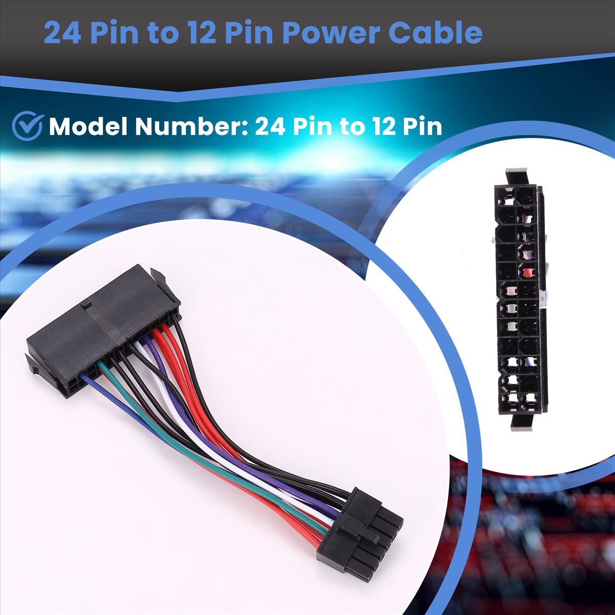 Atx Power Supply - Câble d'alimentation A003 PSU ATX 24