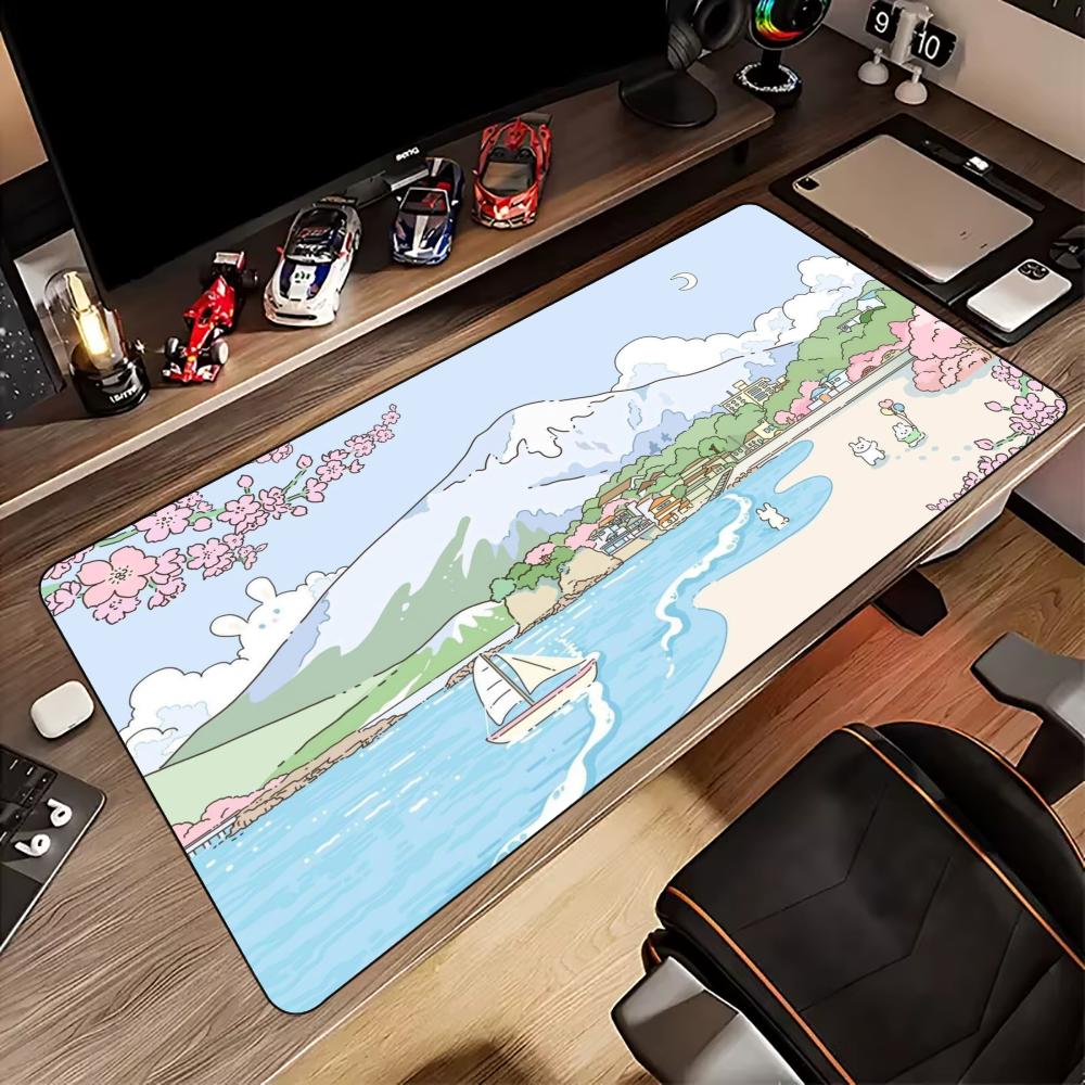 Pc Gaming Kawaii - Tapis de bureau Kawaii, tapis de