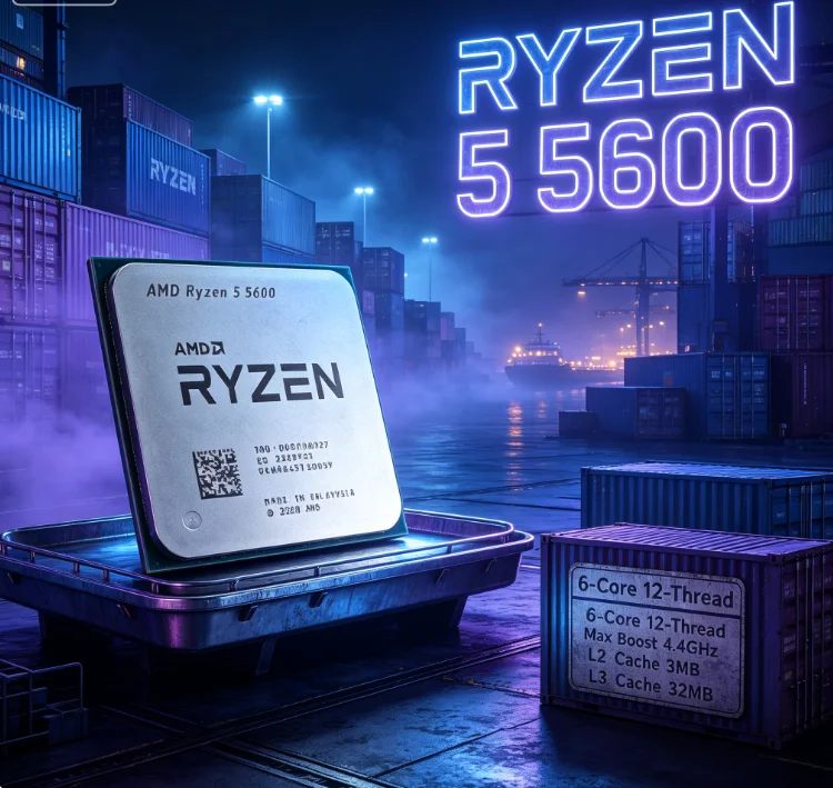 Pc Gaming Entry Level - Processeur Ryzen 5 5600 6 cœurs