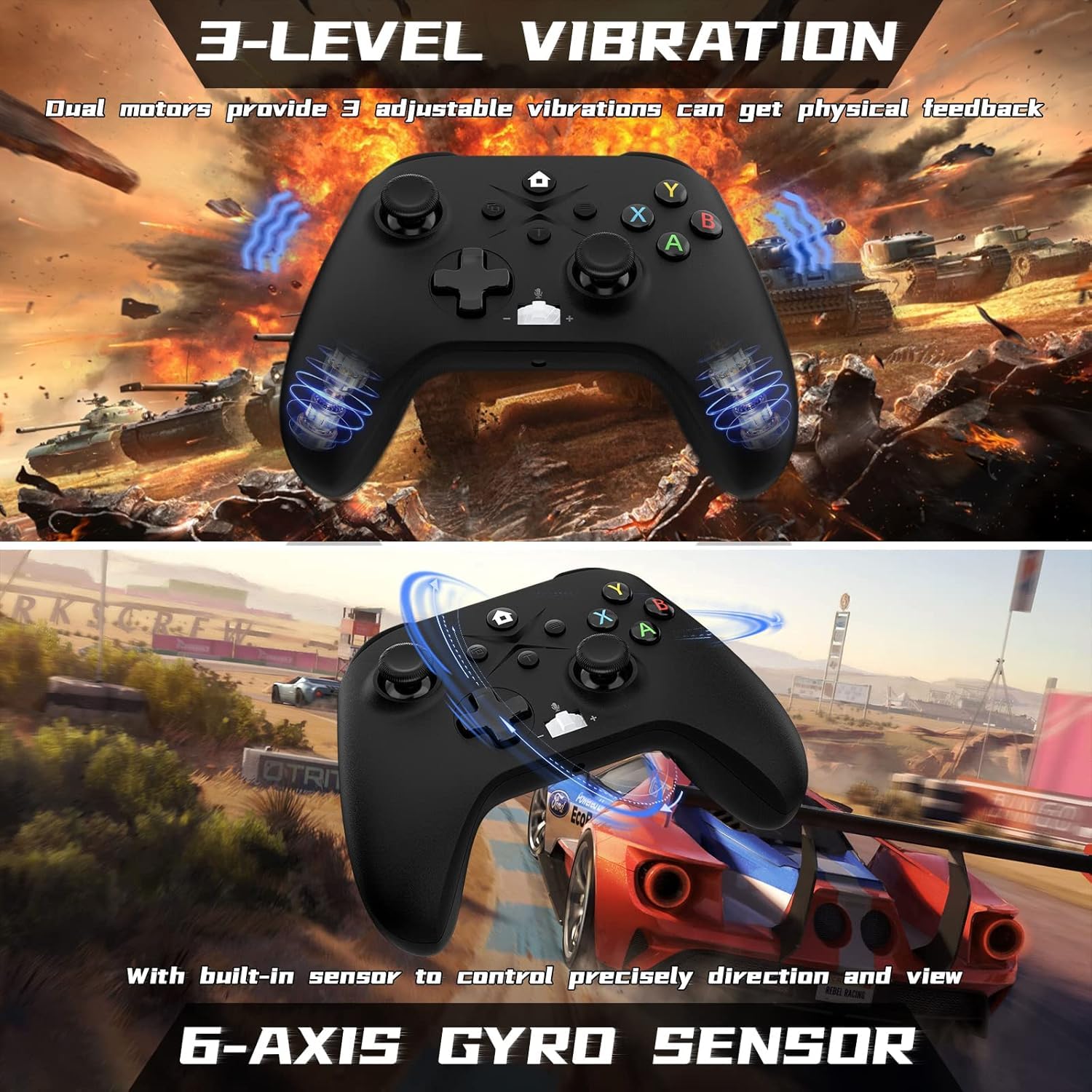 Manette sans fil 2,4G à effet  - Pc Gaming Xbox avis et prix