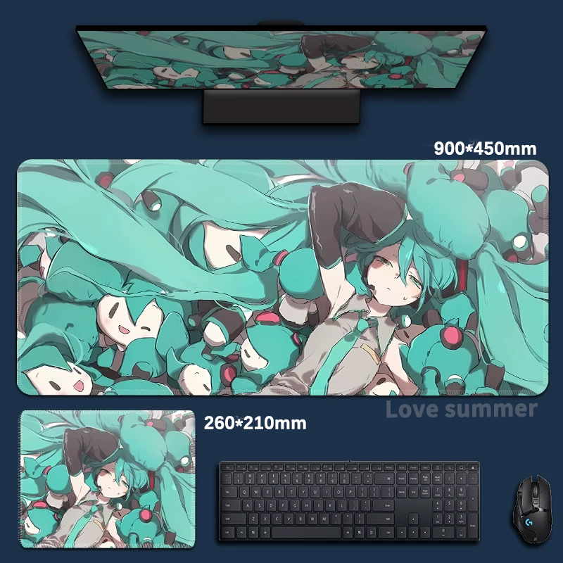 Grand tapis de souris de jeu A - Pc Gaming Hatsune Miku avis et prix