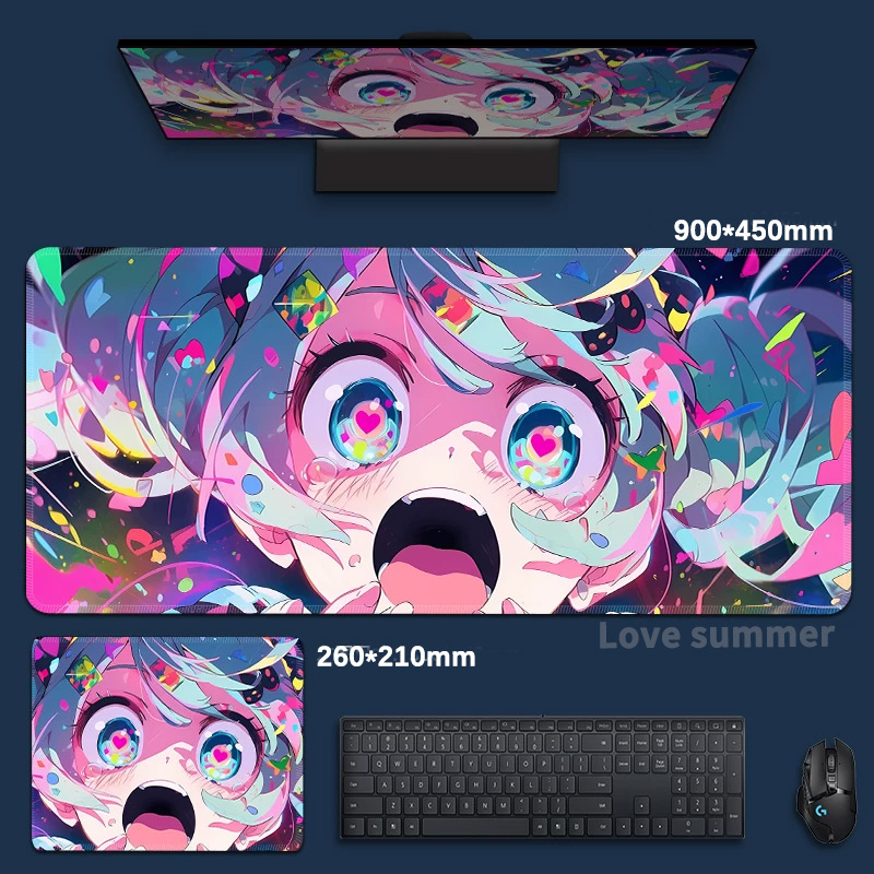 Grand tapis de souris de jeu A - Pc Gaming Hatsune Miku avis et prix