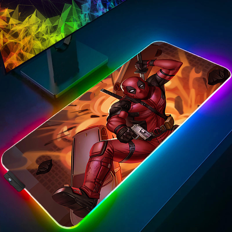 LED tapis de souris jeu rétro- - Pc Gaming Used avis et prix
