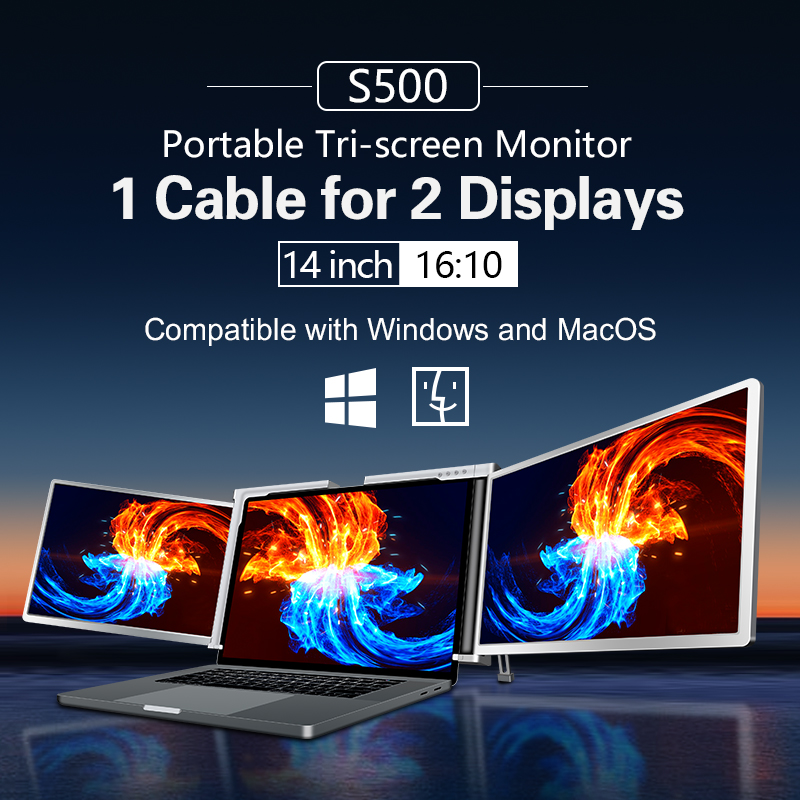 Double moniteur personnalisabl - Monitor Stand avis et prix