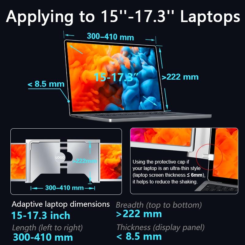 Double moniteur personnalisabl - Monitor Stand avis et prix