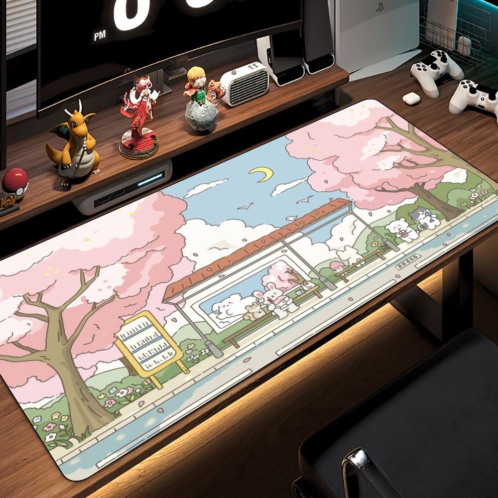 Tapis de bureau Kawaii, tapis  - Pc Gaming Kawaii avis et prix