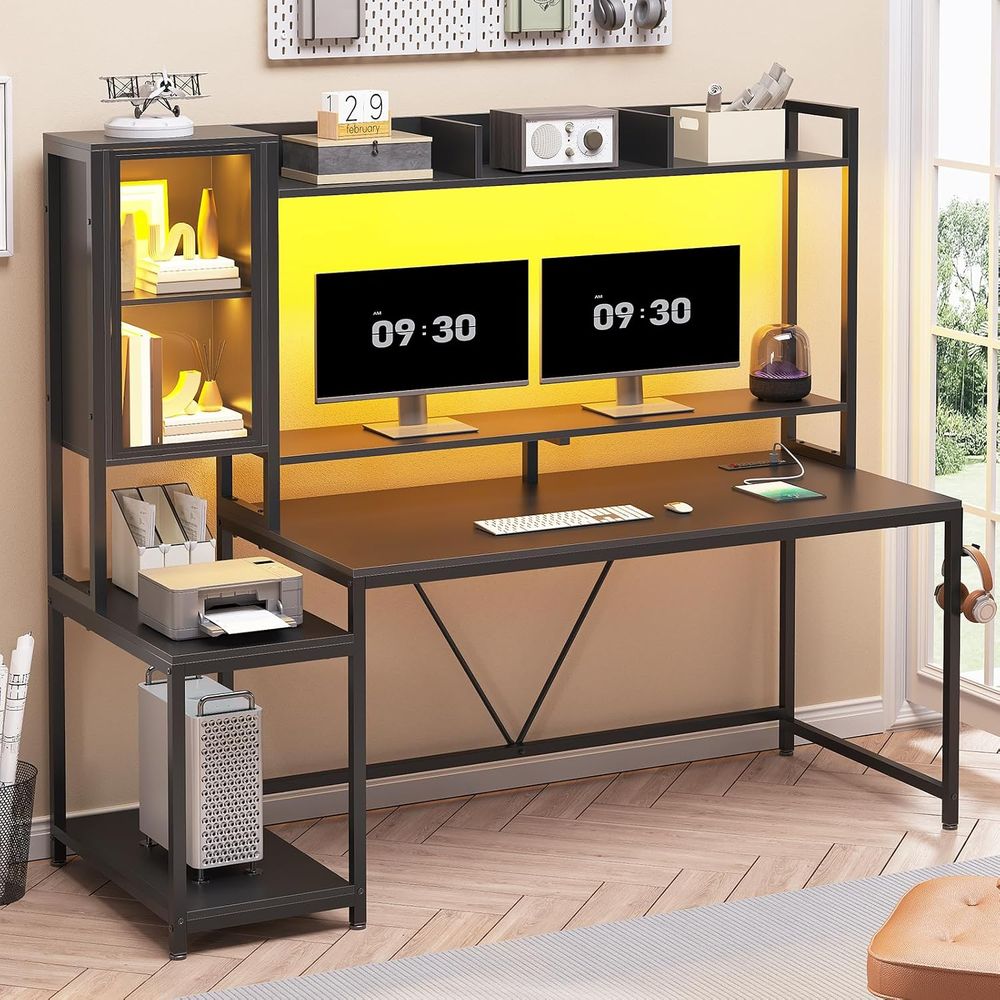 Bureau de jeu de 60 pouces ave - Pc Gaming Desk avis et prix