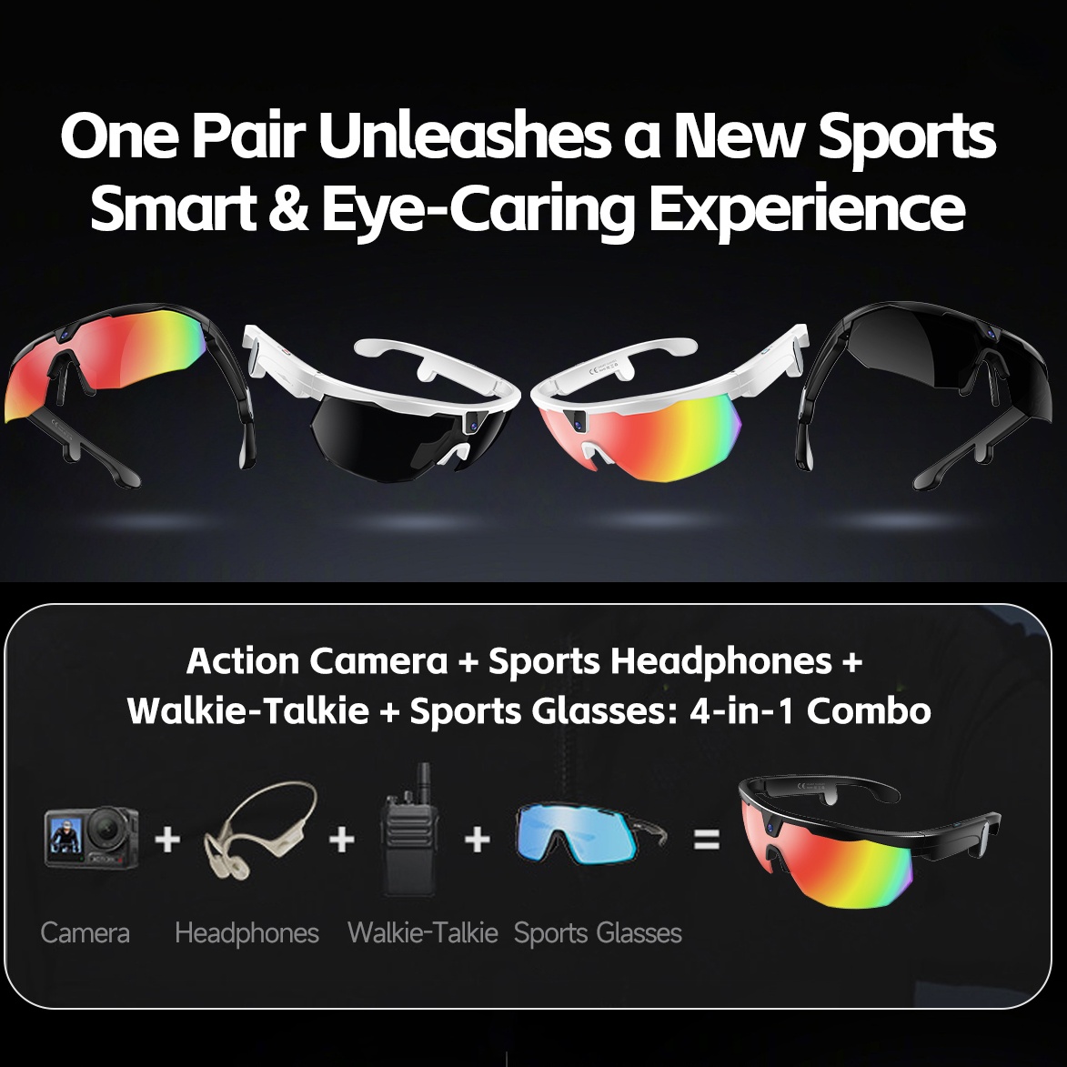 Nouvelles Lunettes Caméra IA 3 - Gaming Speaker avis et prix