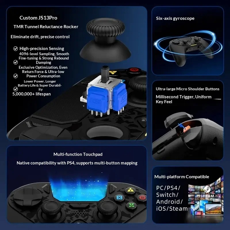 Manette sans fil AceGamer D4 p - Pc Gaming Xbox avis et prix